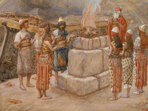 James Tissot - Noah's Sacrifice | Джеймс Тиссо