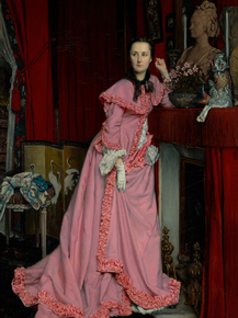 James Tissot - Portrait of the Marquise de Miramon | Джеймс Тиссо