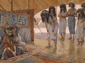 James Tissot - Sarai Is Taken to Pharaoh's Palace | Джеймс Тиссо James Tissot - Sarai Is Taken to Pharaoh's Palace | Джеймс Тиссо