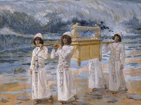 James Tissot - The Ark Passes Over the Jordan | Джеймс Тиссо James Tissot - The Ark Passes Over the Jordan | Джеймс Тиссо