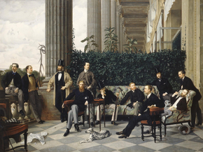 James Tissot - The Circle of the Rue Royale | Джеймс Тиссо