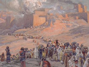 James Tissot - The Flight of the Prisoners | Джеймс Тиссо