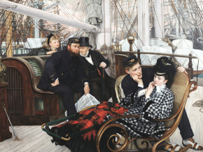 James Tissot - The Last Evening | Джеймс Тиссо
