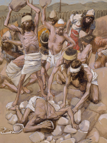 James Tissot - The Sabbath-Breaker Stoned | Джеймс Тиссо James Tissot - The Sabbath-Breaker Stoned | Джеймс Тиссо