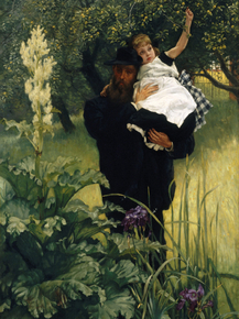 James Tissot - The Widower | Джеймс Тиссо
