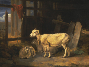James Ward - Heath Ewe and Lambs | Джеймс Уорд