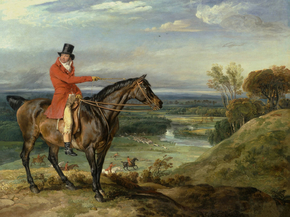James Ward - Theophilus Levett and a Favorite Hunter | Джеймс Уорд