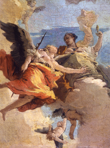 Giovanni Battista Tiepolo - Allegory of Virtue and Nobility | Джованни Баттиста Тьеполо