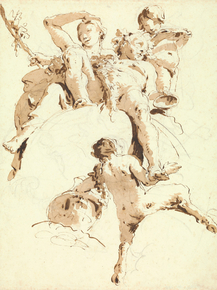 Giovanni Battista Tiepolo - Bacchus and Ariadne | Джованни Баттиста Тьеполо