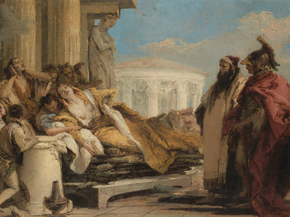 Giovanni Battista Tiepolo - Death of Dido | Джованни Баттиста Тьеполо
