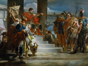 Giovanni Battista Tiepolo - Scipio Africanus Freeing Massiva | Джованни Баттиста Тьеполо