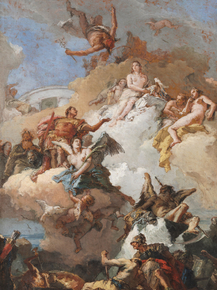 Giovanni Battista Tiepolo - The Apotheosis of Aeneas | Джованни Баттиста Тьеполо
