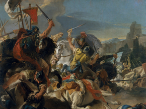 Giovanni Battista Tiepolo - The Battle of Vercellae | Джованни Баттиста Тьеполо