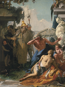 Giovanni Battista Tiepolo - The Death of Hyacinthus | Джованни Баттиста Тьеполо