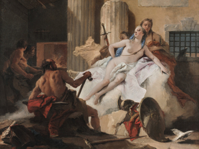 Giovanni Battista Tiepolo - Venus and Vulcan | Джованни Баттиста Тьеполо