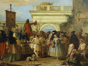 Giovanni Domenico Tiepolo - The Charlatan | Джованни Доменико Тьеполо