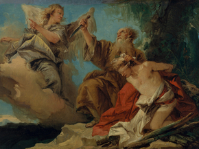 Giovanni Domenico Tiepolo - The Sacrifice of Isaac | Джованни Доменико Тьеполо