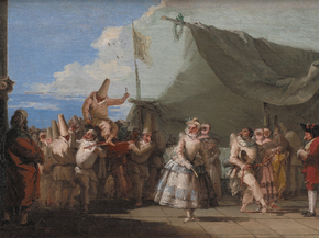 Giovanni Domenico Tiepolo - The Triumph of Pulcinella | Джованни Доменико Тьеполо