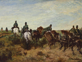 Giovanni Fattori - Towing artillery | Джованни Фаттори Giovanni Fattori - Towing artillery | Джованни Фаттори