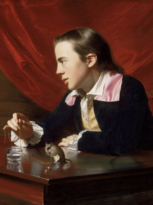 John Singleton Copley - A Boy with a Flying Squirrel | Джон Синглтон Копли