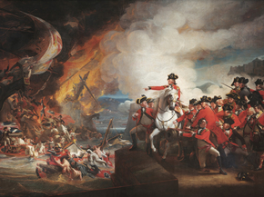 John Singleton Copley - Defeat of the Floating Batteries | Джон Синглтон Копли