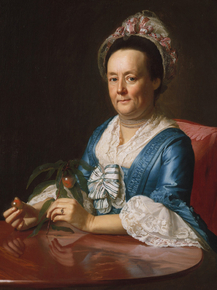 John Singleton Copley - Mrs. John Winthrop | Джон Синглтон Копли