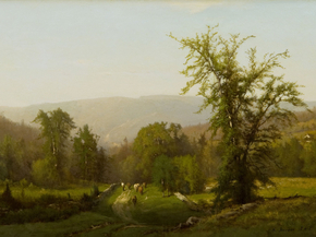 George Inness - An Adirondack Pastorale | Джордж Иннесс