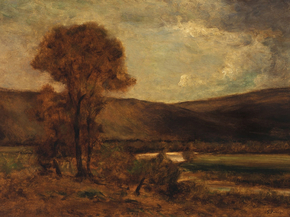 George Inness - Autumn Scene | Джордж Иннесс