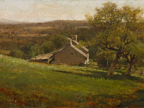 George Inness - Landscape with Farmhouse | Джордж Иннесс