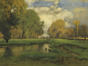 George Inness - October | Джордж Иннесс