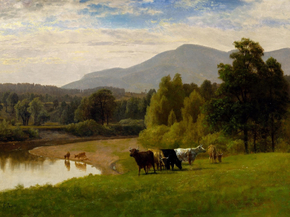 George Inness - Pasture Lands | Джордж Иннесс