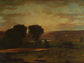 George Inness - Peace and Plenty | Джордж Иннесс