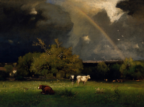 George Inness - The Rainbow | Джордж Иннесс