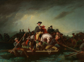 George Caleb Bingham - Washington Crossing the Delaware | Джордж Калеб Бингем