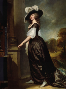 George Romney - Charlotte, Lady Milnes | Джордж Ромни