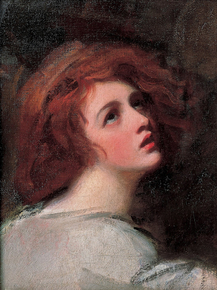 George Romney - Emma Hart as Miranda | Джордж Ромни