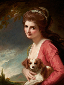 George Romney - Lady Hamilton as Nature | Джордж Ромни