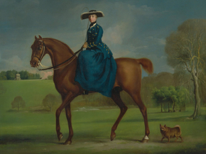 George Stubbs - The Countess of Coningsby in the Costume | Джордж Стаббс