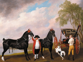 George Stubbs - The Prince of Wales's Phaeton | Джордж Стаббс