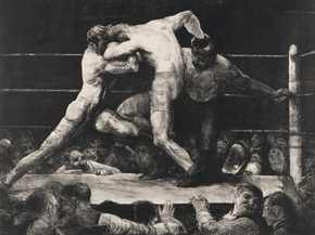 George Wesley Bellows - A Stag at Sharkey's | Джордж Уэсли Беллоуз George Wesley Bellows - A Stag at Sharkey's | Джордж Уэсли Беллоуз