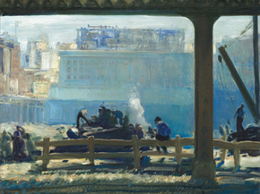 George Wesley Bellows - Blue Morning | Джордж Уэсли Беллоуз George Wesley Bellows - Blue Morning | Джордж Уэсли Беллоуз