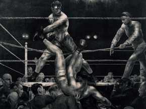 George Wesley Bellows - Dempsey and Firpo | Джордж Уэсли Беллоуз George Wesley Bellows - Dempsey and Firpo | Джордж Уэсли Беллоуз