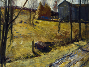 George Wesley Bellows - Haystacks and Barn | Джордж Уэсли Беллоуз George Wesley Bellows - Haystacks and Barn | Джордж Уэсли Беллоуз