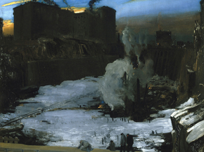 George Wesley Bellows - Pennsylvania Station Excavation | Джордж Уэсли Беллоуз