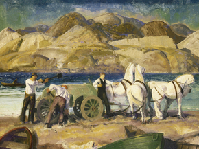George Wesley Bellows - The Sand Cart | Джордж Уэсли Беллоуз George Wesley Bellows - The Sand Cart | Джордж Уэсли Беллоуз