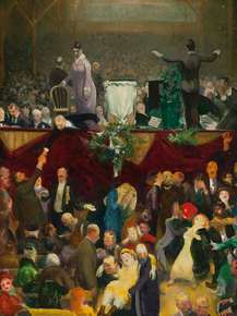 George Wesley Bellows - The Sawdust Trail | Джордж Уэсли Беллоуз George Wesley Bellows - The Sawdust Trail | Джордж Уэсли Беллоуз