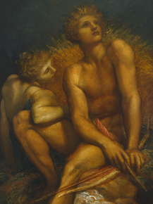 George Frederic Watts - Artemis and Hyperion | Джордж Фредерик Уоттс
