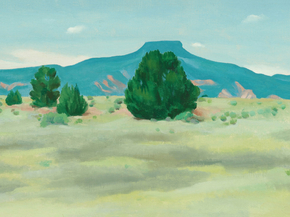 OKeeffe Georgia - Ghost Ranch Landscape | О'Кифф Джорджия