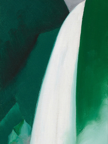 OKeeffe Georgia - Green and White | О'Кифф Джорджия