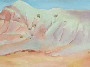 OKeeffe Georgia - Lavender Hill with Green | О'Кифф Джорджия